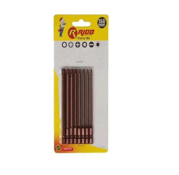 Rico Matkap Ucu Torx Bits Uç Seti Takımı S2 Çelik 8 Parça 150Mm - 005-Kk1124