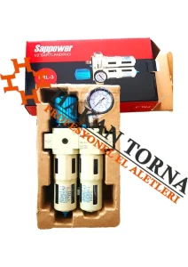 Sappower 1/2 Şartlandırıcı Kompresör Hava Su Tutucu Yağlayıcı - FRL-3