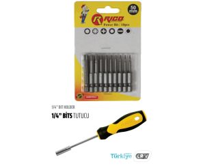 Rico Torx Bits Uç Takımı Adaptör Tutucu - KK1131